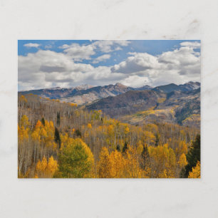 Carte Postale Couleurs d'automne des trembles et des chênes Keeb