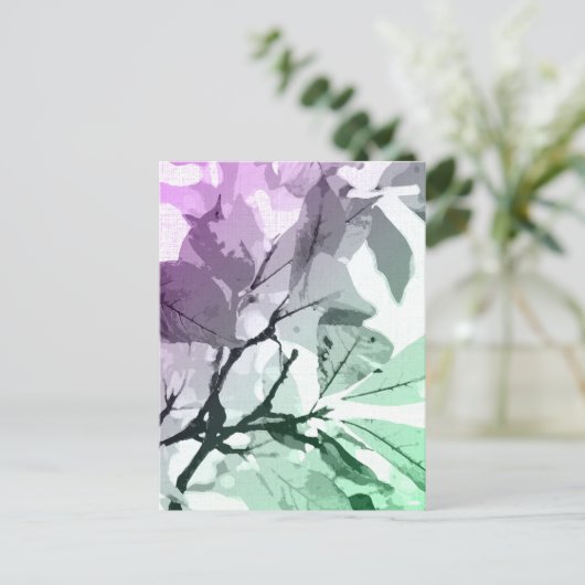 Carte Postale Couleurs d'automne, feuille 5 (Debout devant)