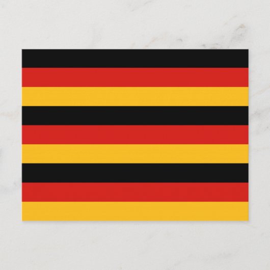 CARTE POSTALE COULEURS DE DRAPEAU ALLEMANDE (Devant)