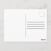 Carte Postale Couleurs de drapeau américain Design de feux d'art (Dos)