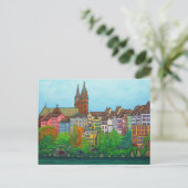 Carte Postale Couleurs de la PostCard de Bâle par Lisa Lorenz (Debout devant)