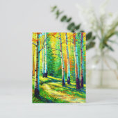 Carte Postale Couleurs de la saison (Debout devant)