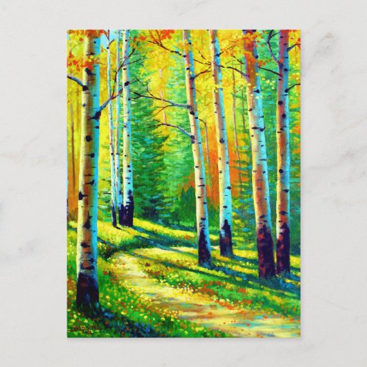 Carte Postale Couleurs de la saison (Devant)