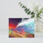 Carte Postale Couleurs de l'imagination - Rainbow World (Debout devant)