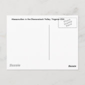 Carte Postale couleurs de montagne (Dos)