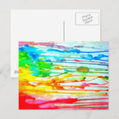 Carte Postale Couleurs de vie (Devant / Derrière)