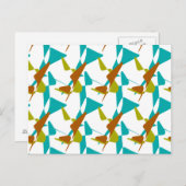 Carte postale Couleurs d'été (Devant / Derrière)