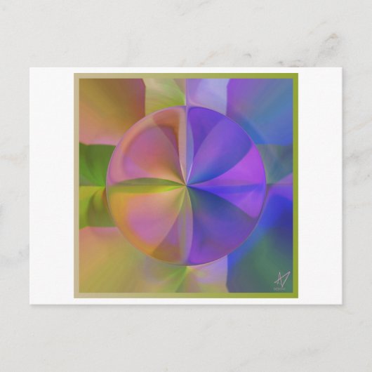 Carte Postale Couleurs douces (Devant)