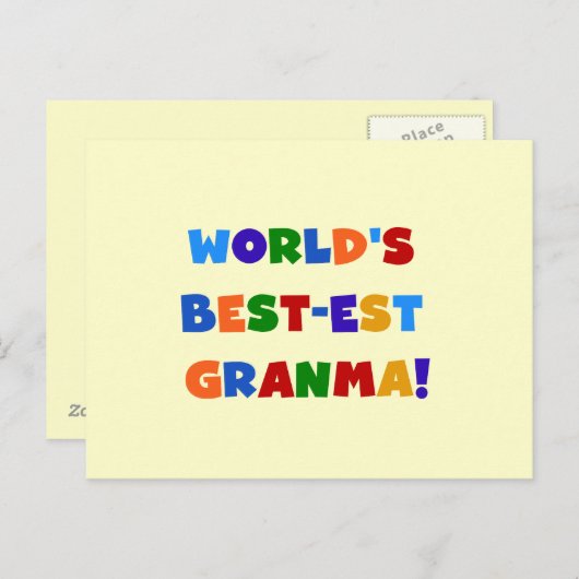 Carte Postale Couleurs lumineuses du Meilleur-est Granma du (Devant / Derrière)