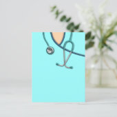 Carte Postale Couleurs personnalisées Médicales (Debout devant)