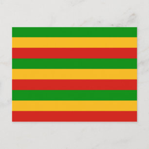 Carte Postale COULEURS RASTAFARI + vos idées
