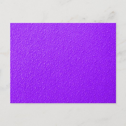 Carte Postale Couleurs Tendance Néon Violet Clair (Devant)