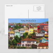 Carte Postale couleurs valparaíso (Devant / Derrière)