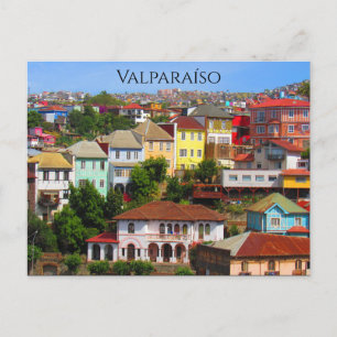 Carte Postale couleurs valparaíso
