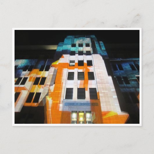 Carte Postale couleurs vives de sydney mca (Devant)