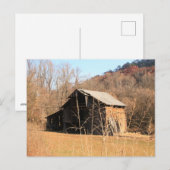 Carte Postale Country Barn (Devant / Derrière)