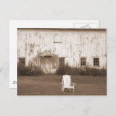 Carte Postale Country Barn (Devant / Derrière)