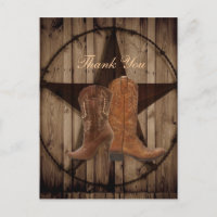 Country Cowboy Boots Western Mariage merci