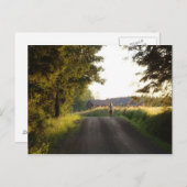 Carte Postale Country Girl (Devant / Derrière)