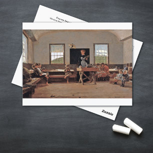 Carte Postale Country School Winslow Homer