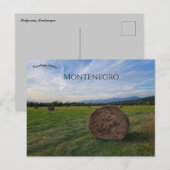 Carte Postale Countryside in Podgorica Montenegro (Devant / Derrière)