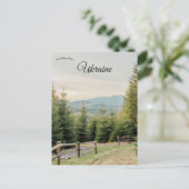Carte Postale Countryside in Ukraine (Debout devant)