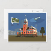 Carte Postale County Courthouse, Merrill, Wisconsin (Devant / Derrière)