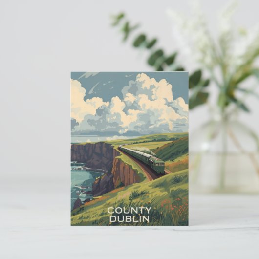 Carte Postale County Dublin (Debout devant)