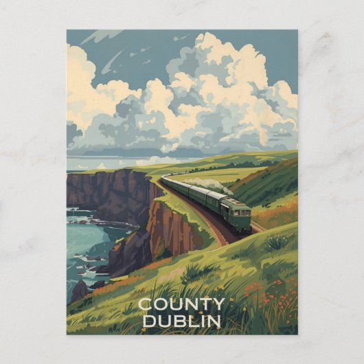 Carte Postale County Dublin (Devant)