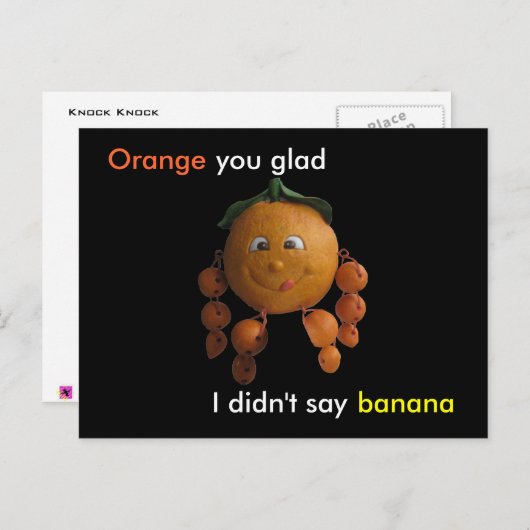 Carte Postale Coup de coup (Devant / Derrière)