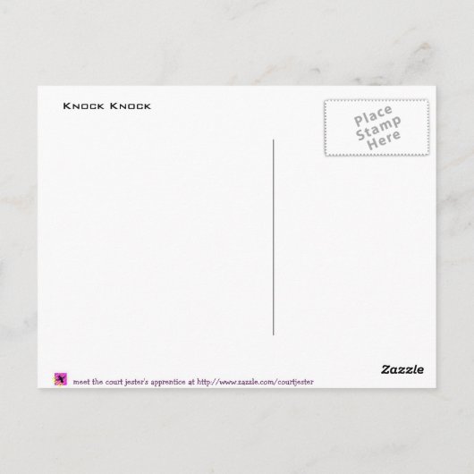 Carte Postale Coup de coup (Dos)