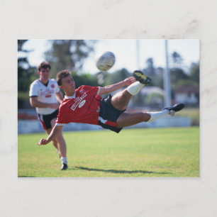 Carte Postale Coup-de-pied de volée