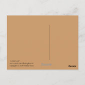 Carte postale Coupe de café (Dos)