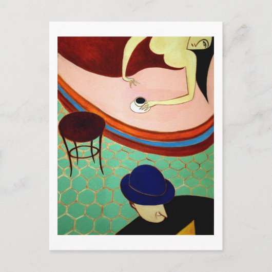 Carte Postale Coupe de café (Devant)