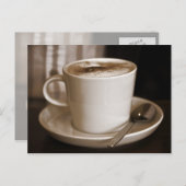 Carte postale Coupe de café (Devant / Derrière)