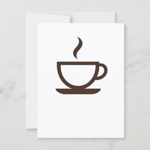 Carte Postale ☕ coupe de café minimaliste - Barista & Café Vibes