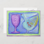 Carte Postale Coupe de la paix (Devant / Derrière)