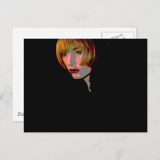 Carte Postale Coupe de sable (Devant / Derrière)