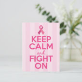 Carte Postale Coupe de sensibilisation au cancer du sein Coupe d (Debout devant)