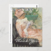 Carte Postale Coupe de Thé de Cassatt (Devant / Derrière)