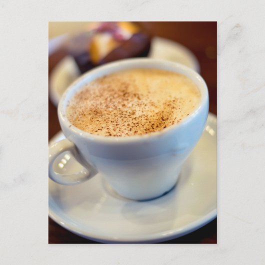 Carte Postale Coupe du cappuccino (Devant)