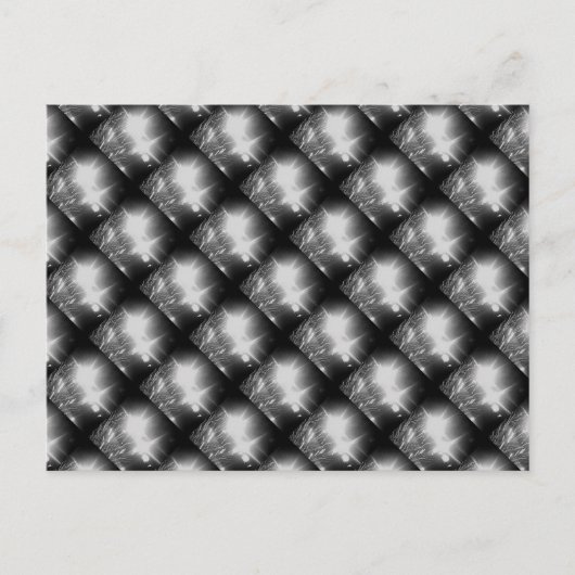 Carte postale coupe-feu noir et blanc (Devant)