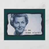 Carte Postale Coupe-moi un peu (Devant)