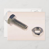 Carte Postale Coupe unique et boulon (Devant / Derrière)