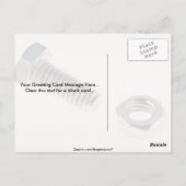 Carte Postale Coupe unique et boulon (Dos)