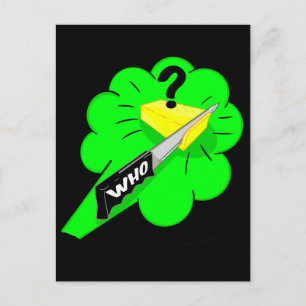 Carte Postale Couper Le Fromage Fart Slang