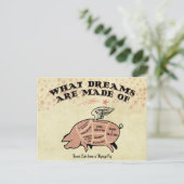 CARTE POSTALE COUPES DE PIG DE VOL (Debout devant)