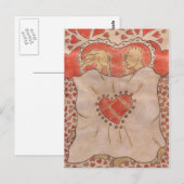 Carte Postale Couple (Devant / Derrière)