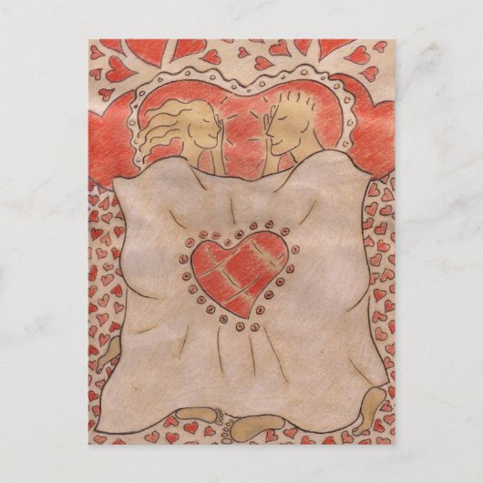 Carte Postale Couple (Devant)