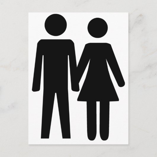 Carte Postale Couple (Devant)